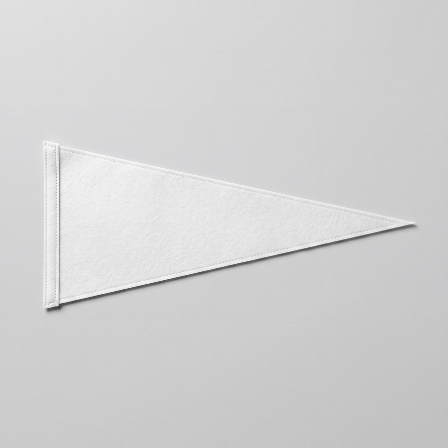 Burgee Pennant, custom boat gear printed with your own boat's artwork