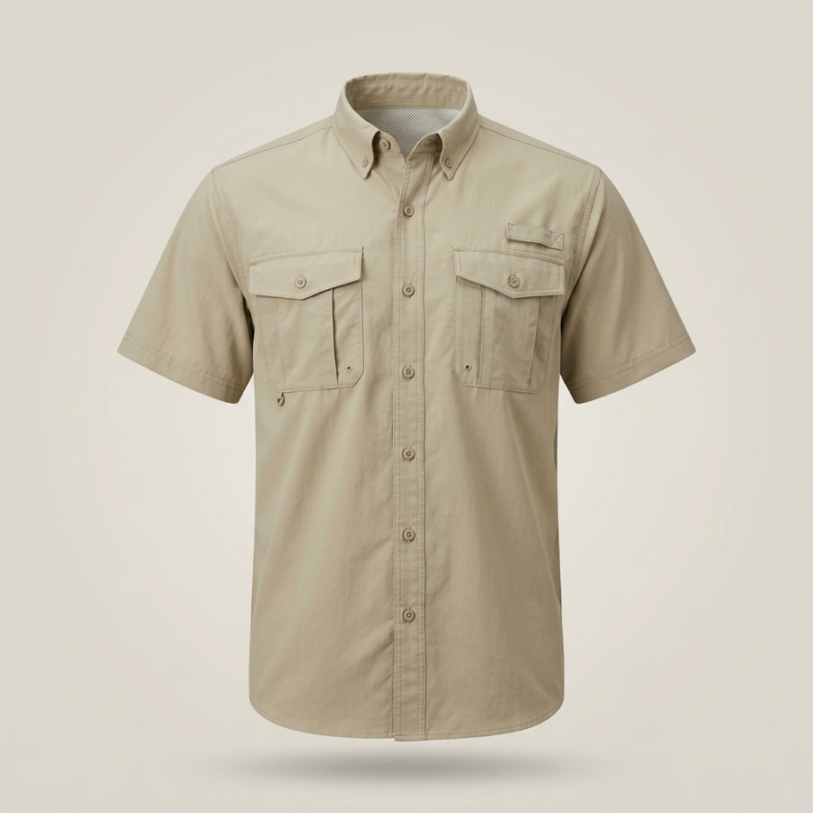 Columbia PFG Fishing Shirt, custom boat gear printed with your own boat's artwork