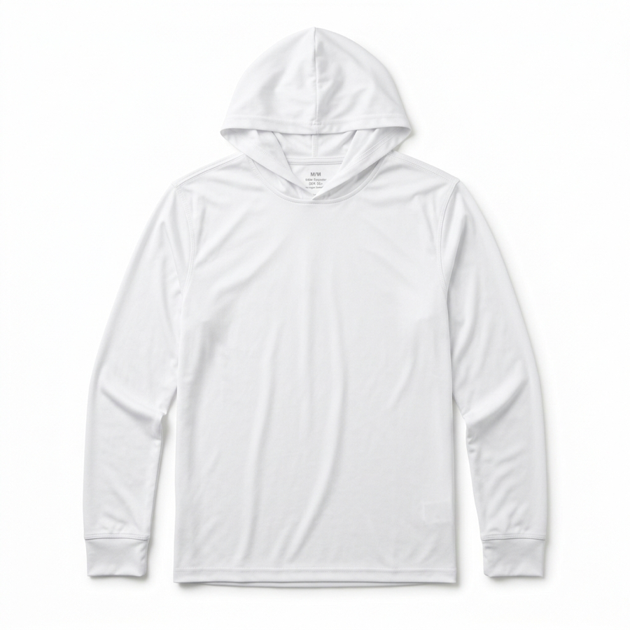 Hooded Fishing Shirt, custom boat gear printed with your own boat's artwork